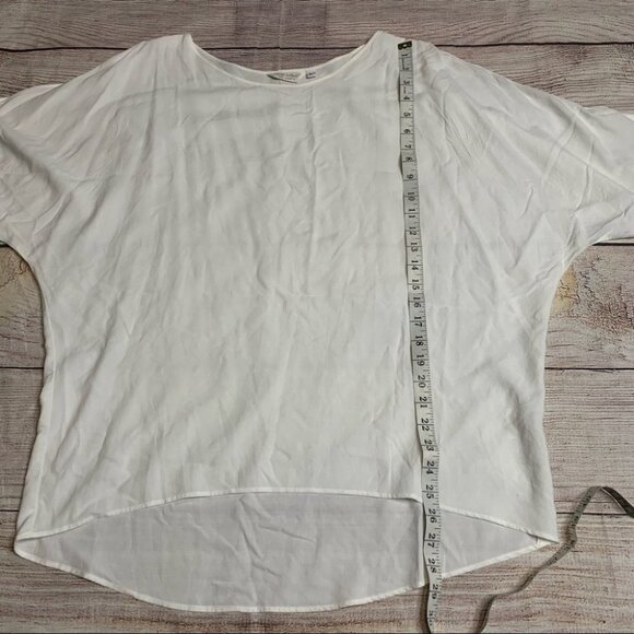 Jam’s World Vintage White Blouse with Open Shoulders Size Large - Picture 9 of 9